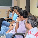 Dr. Sriram Goverapet Srinivasan, Scientist at the Tata Research Development and Design Centre (TRDDC), was presented a research talk